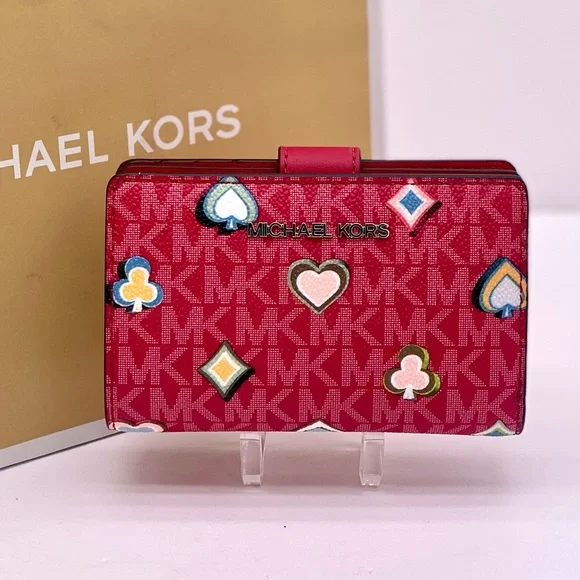 Michael Kors Jet Set Medium Printed Signature
Logo Wallet - Picture 2 of 14